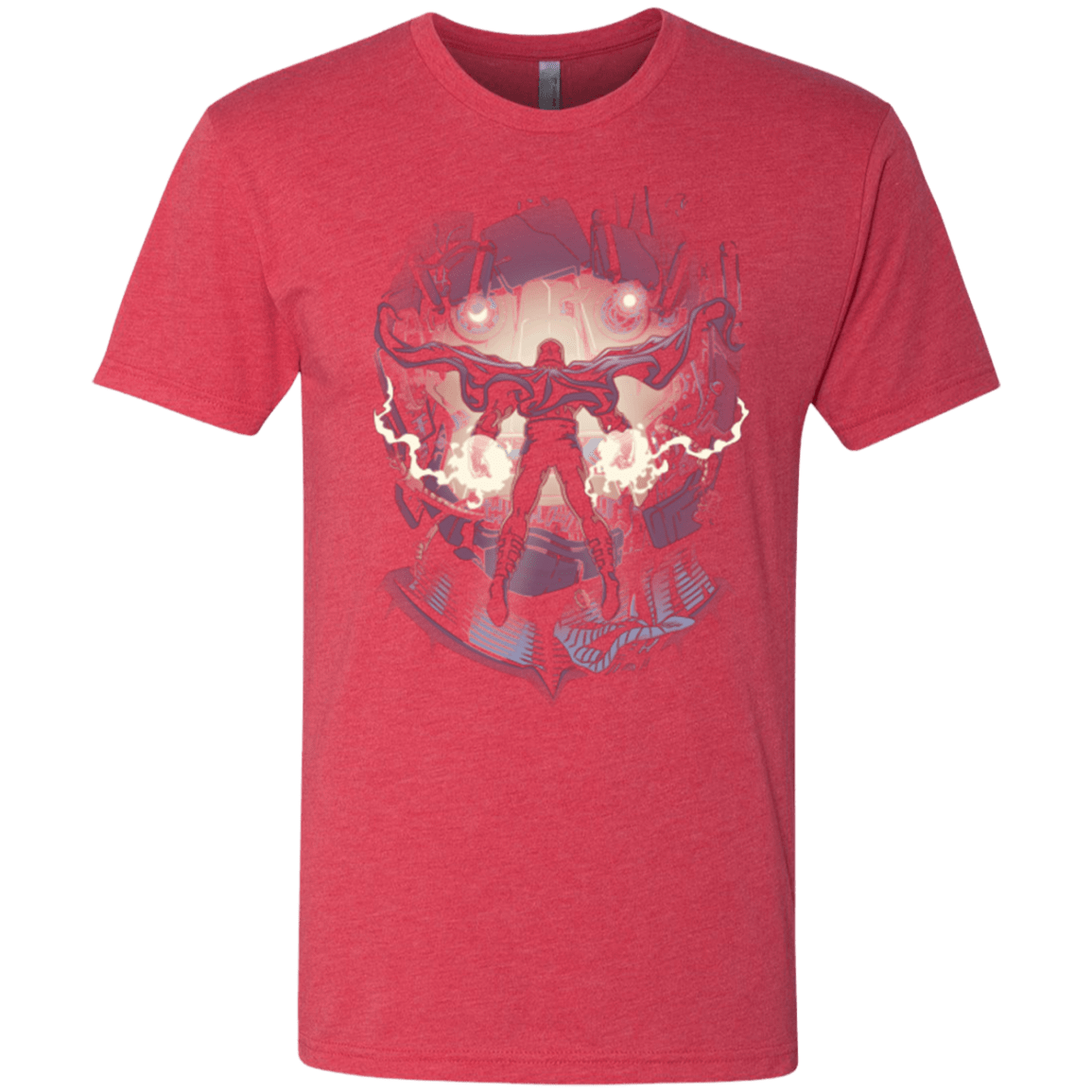 T-Shirts Vintage Red / Small Magnetic Confrontation Men's Triblend T-Shirt