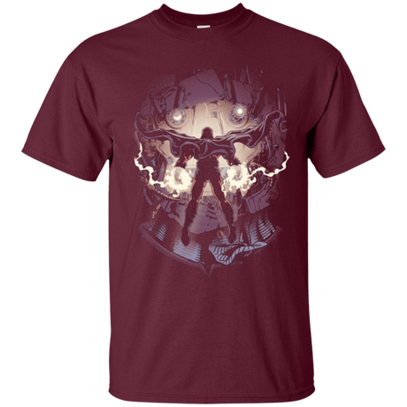 T-Shirts Maroon / Small Magnetic Confrontation T-Shirt