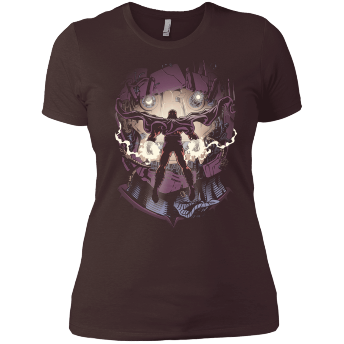 T-Shirts Dark Chocolate / X-Small Magnetic Confrontation Women's Premium T-Shirt