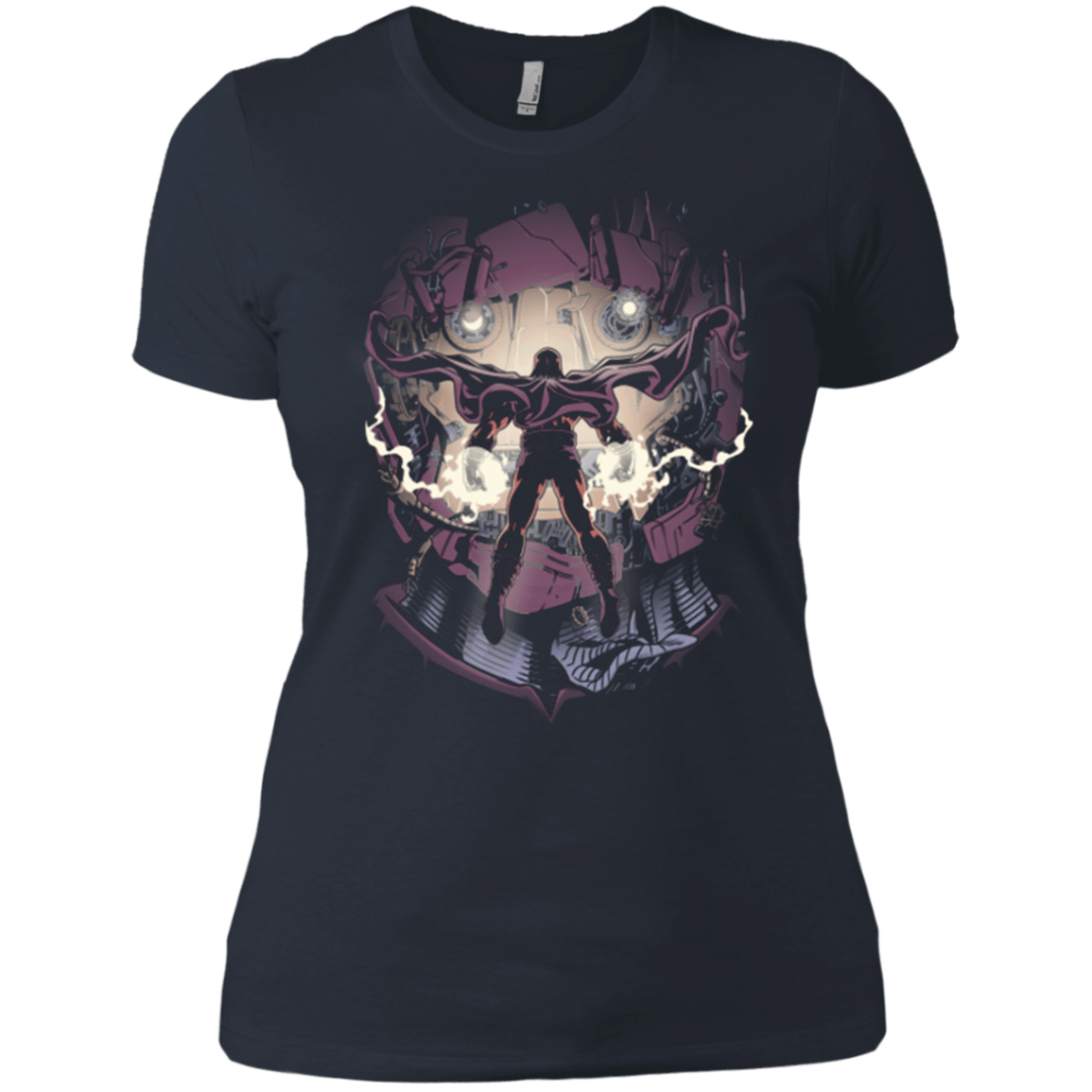 T-Shirts Indigo / X-Small Magnetic Confrontation Women's Premium T-Shirt