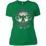 T-Shirts Kelly Green / X-Small Magnetic Confrontation Women's Premium T-Shirt