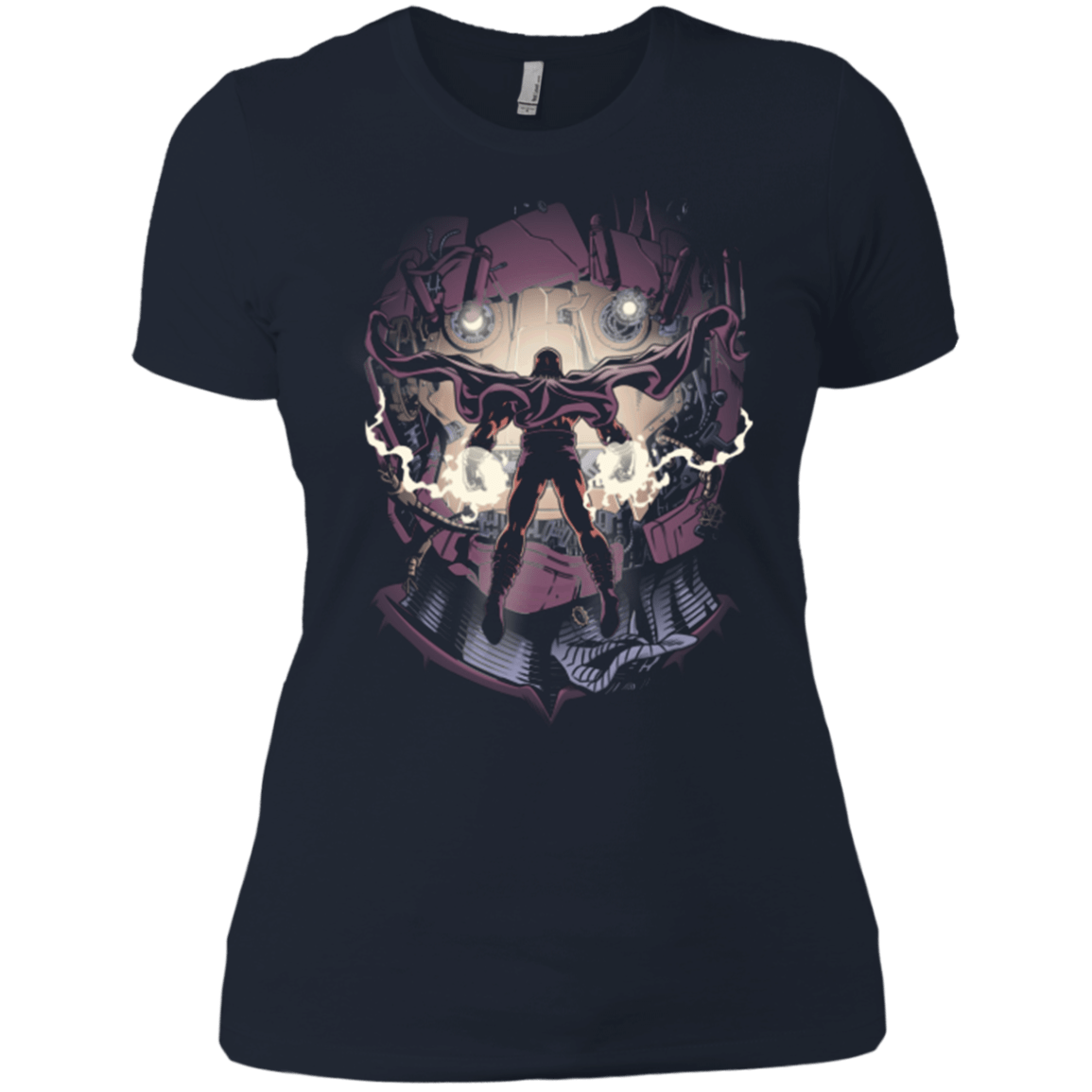 T-Shirts Midnight Navy / X-Small Magnetic Confrontation Women's Premium T-Shirt