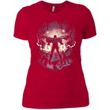 T-Shirts Red / X-Small Magnetic Confrontation Women's Premium T-Shirt
