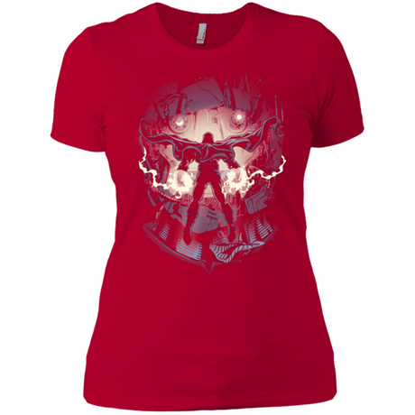 T-Shirts Red / X-Small Magnetic Confrontation Women's Premium T-Shirt