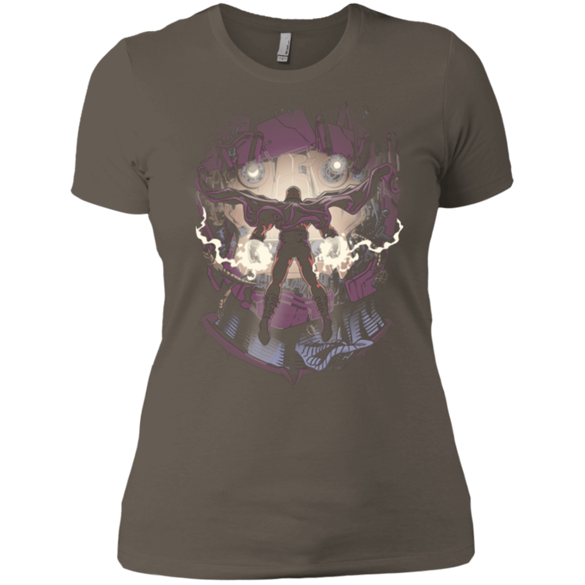 T-Shirts Warm Grey / X-Small Magnetic Confrontation Women's Premium T-Shirt