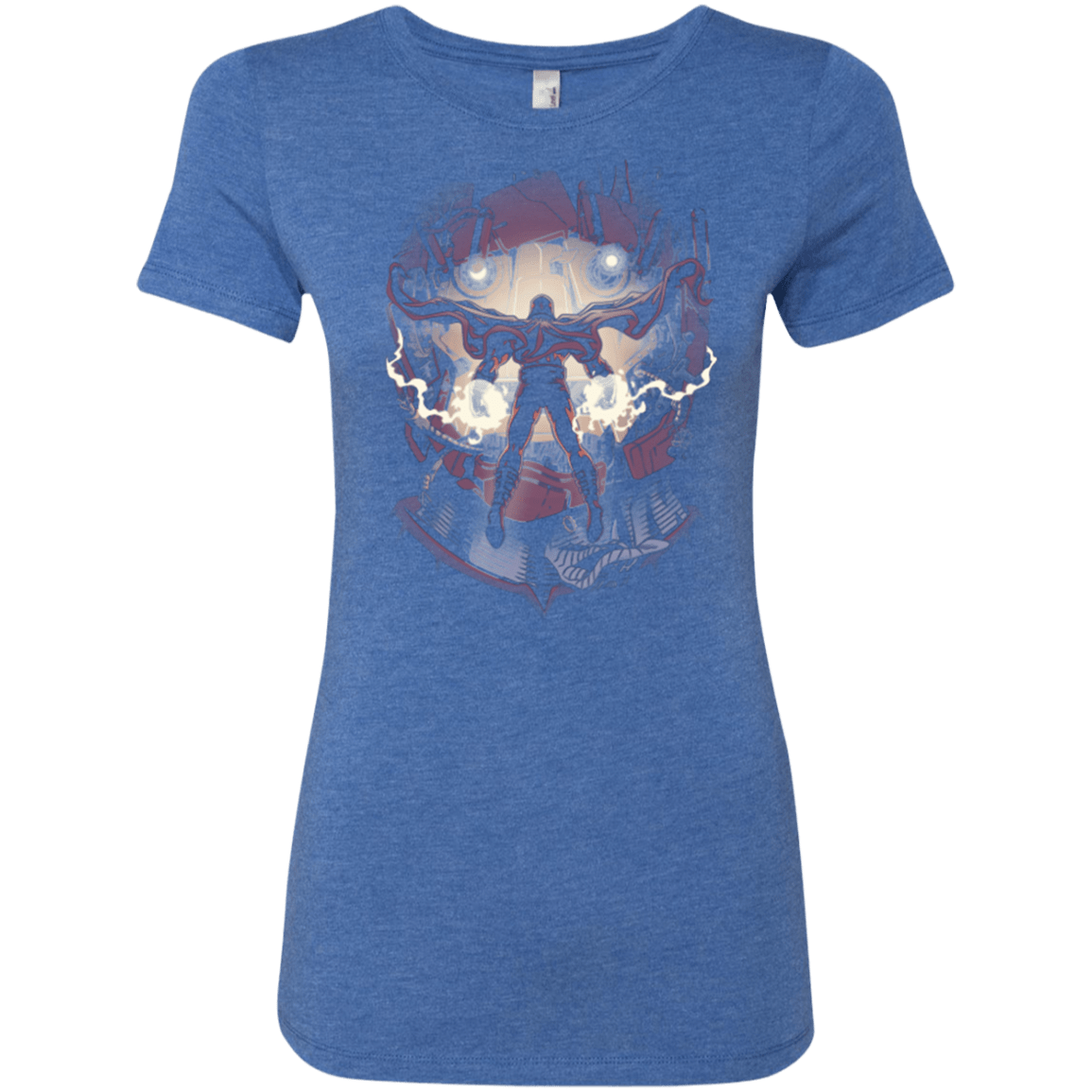 T-Shirts Vintage Royal / Small Magnetic Confrontation Women's Triblend T-Shirt
