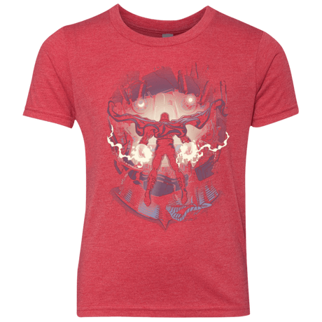 T-Shirts Vintage Red / YXS Magnetic Confrontation Youth Triblend T-Shirt