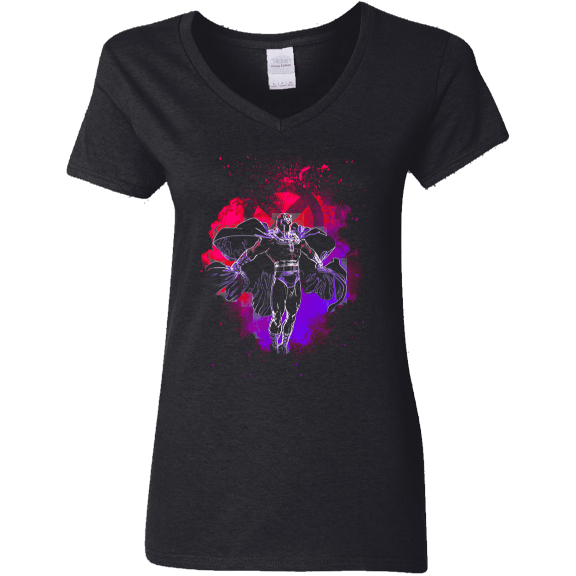 T-Shirts Black / S Magneto Soul Women's V-Neck T-Shirt