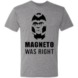 T-Shirts Premium Heather / S Magneto Was Right Men's Triblend T-Shirt