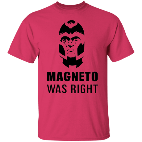 T-Shirts Heliconia / S Magneto Was Right T-Shirt