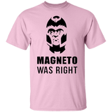 T-Shirts Light Pink / S Magneto Was Right T-Shirt