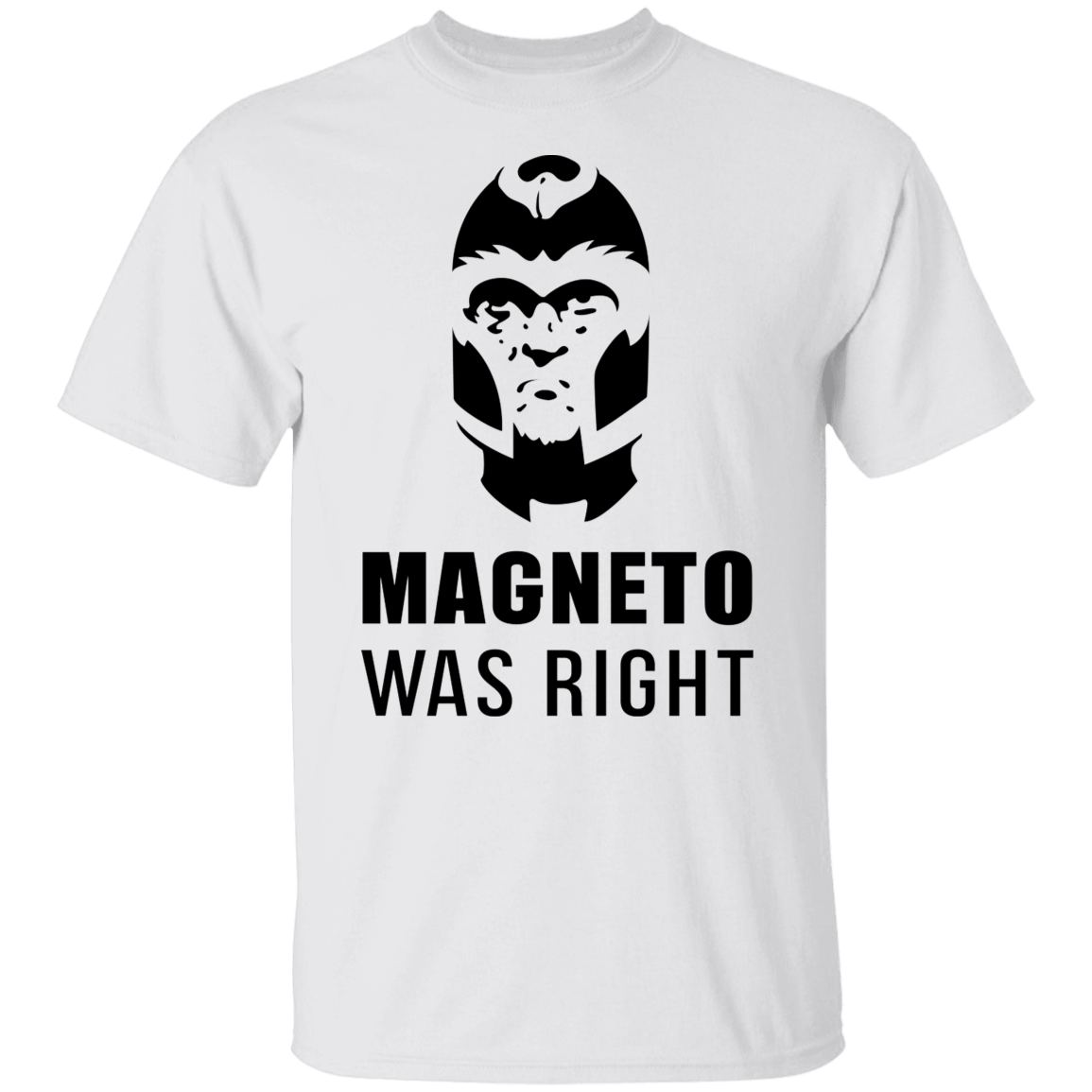 T-Shirts White / S Magneto Was Right T-Shirt