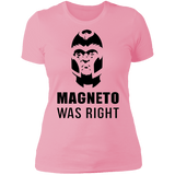 T-Shirts Light Pink / S Magneto Was Right Women's Premium T-Shirt