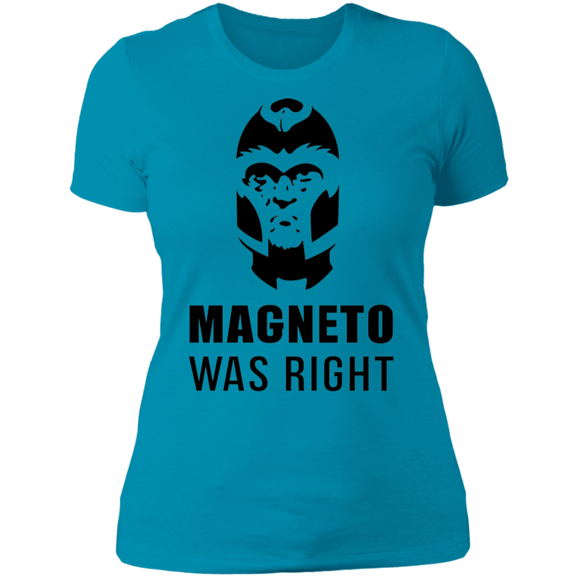 T-Shirts Turquoise / S Magneto Was Right Women's Premium T-Shirt