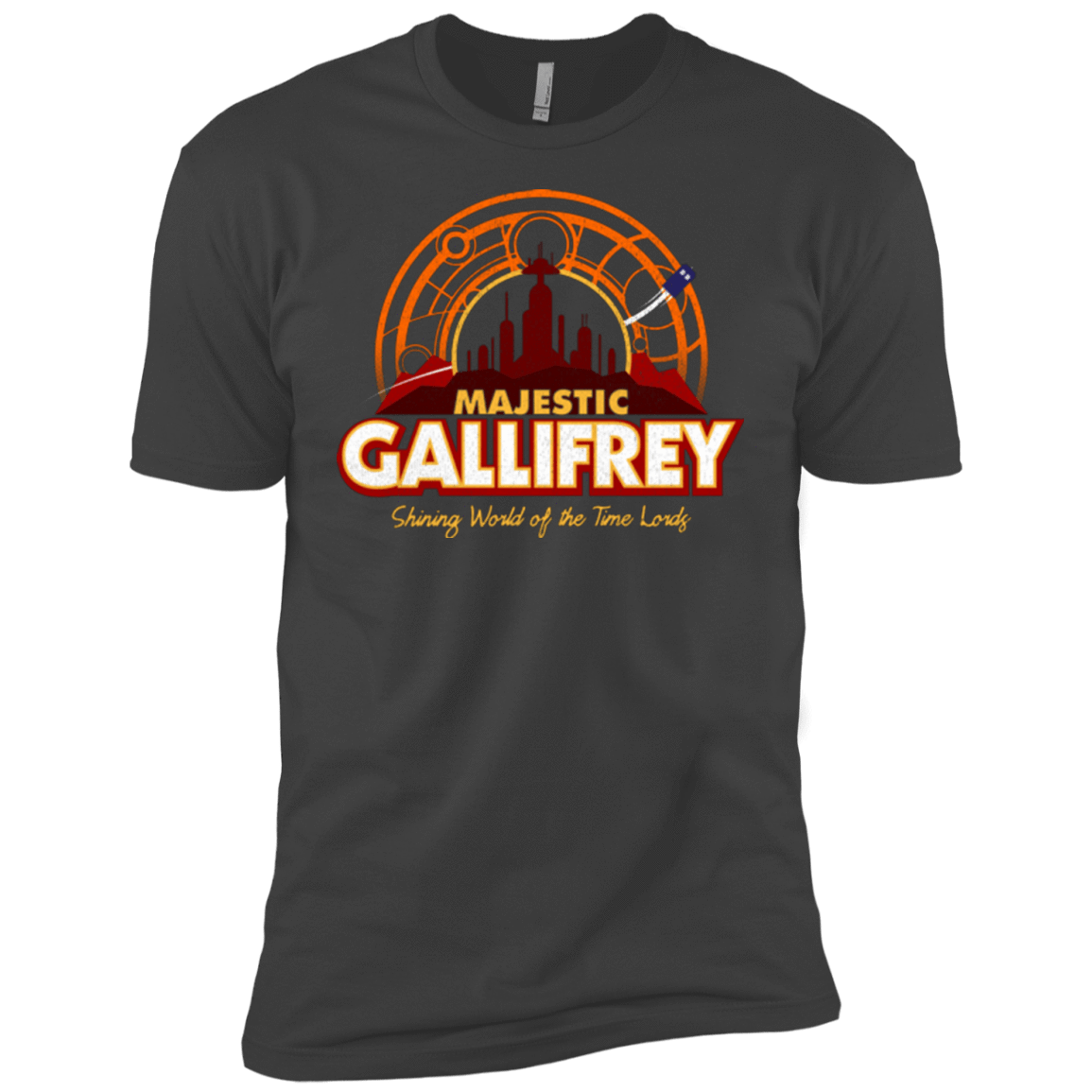 T-Shirts Heavy Metal / YXS Majestic Gallifrey Boys Premium T-Shirt