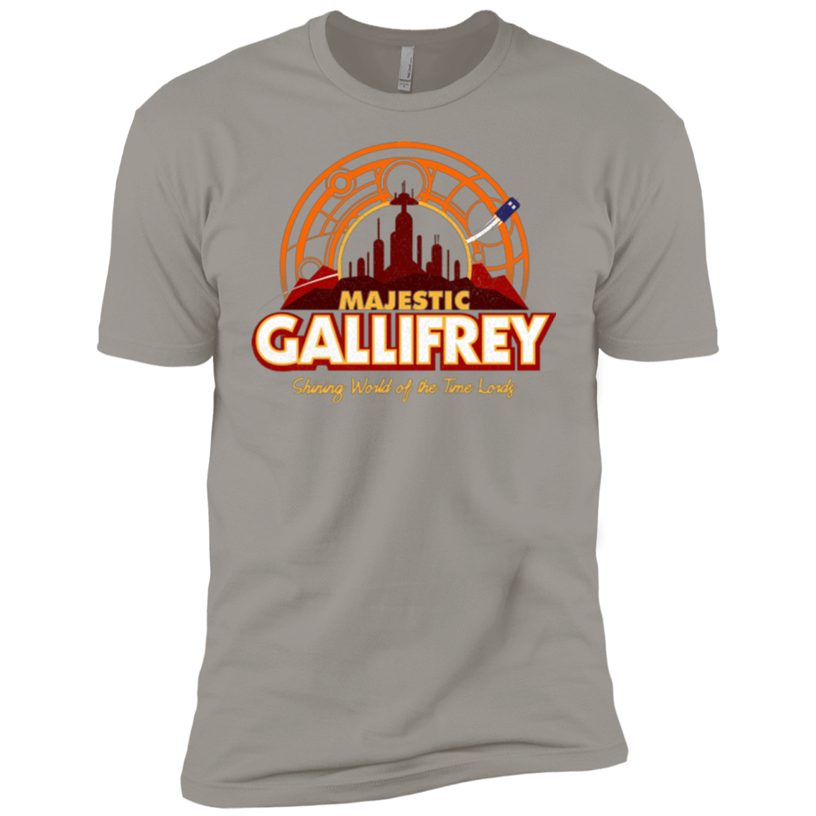T-Shirts Light Grey / YXS Majestic Gallifrey Boys Premium T-Shirt