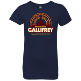 T-Shirts Midnight Navy / YXS Majestic Gallifrey Girls Premium T-Shirt