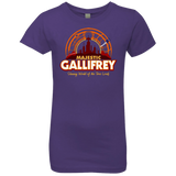 T-Shirts Purple Rush / YXS Majestic Gallifrey Girls Premium T-Shirt