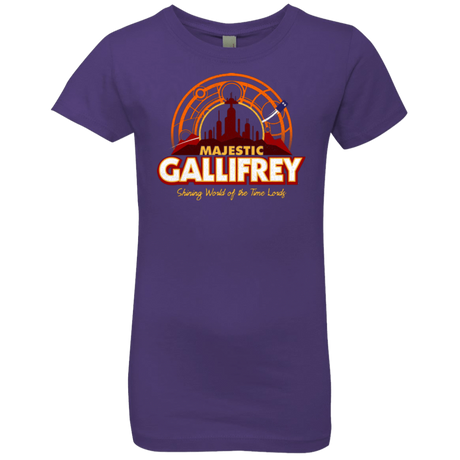 T-Shirts Purple Rush / YXS Majestic Gallifrey Girls Premium T-Shirt