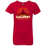 T-Shirts Red / YXS Majestic Gallifrey Girls Premium T-Shirt