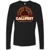 T-Shirts Black / Small Majestic Gallifrey Men's Premium Long Sleeve