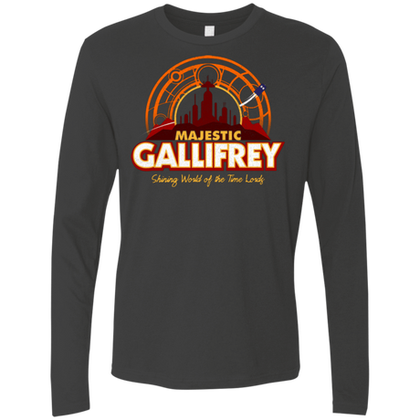 T-Shirts Heavy Metal / Small Majestic Gallifrey Men's Premium Long Sleeve