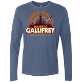 T-Shirts Indigo / Small Majestic Gallifrey Men's Premium Long Sleeve