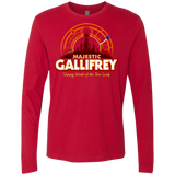 T-Shirts Red / Small Majestic Gallifrey Men's Premium Long Sleeve
