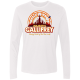 T-Shirts White / Small Majestic Gallifrey Men's Premium Long Sleeve