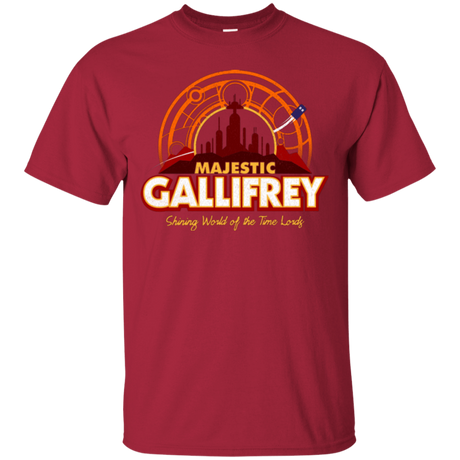 T-Shirts Cardinal / Small Majestic Gallifrey T-Shirt