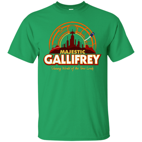 T-Shirts Irish Green / Small Majestic Gallifrey T-Shirt