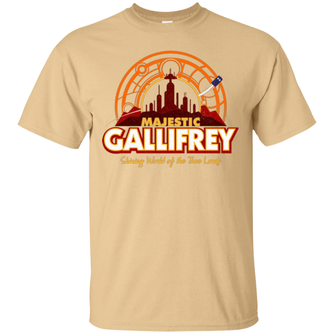 T-Shirts Vegas Gold / Small Majestic Gallifrey T-Shirt