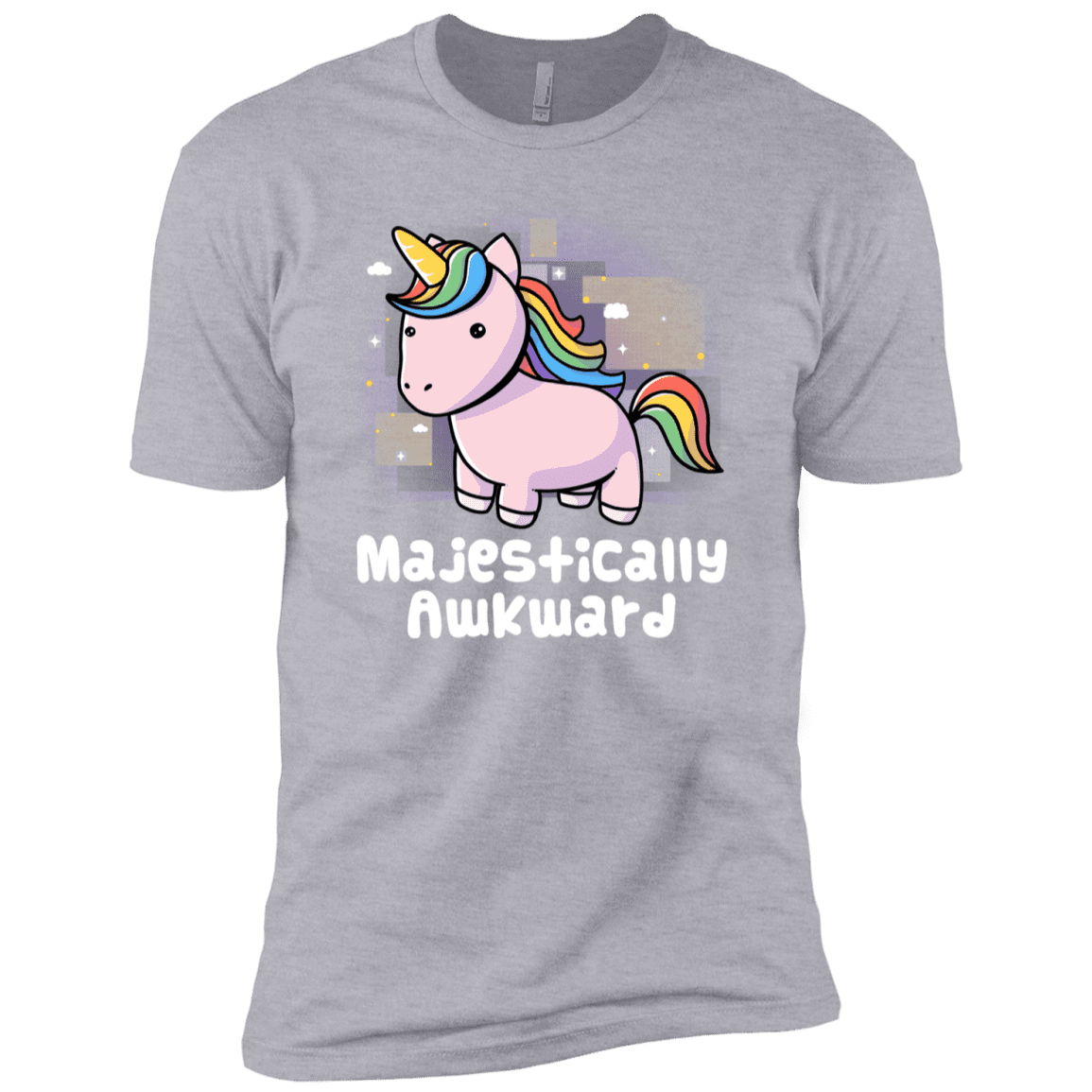 T-Shirts Heather Grey / YXS Majestically Awkward Boys Premium T-Shirt