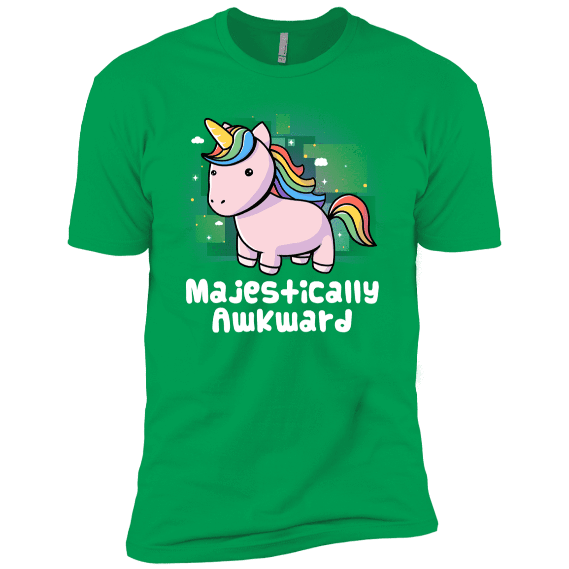 T-Shirts Kelly Green / YXS Majestically Awkward Boys Premium T-Shirt