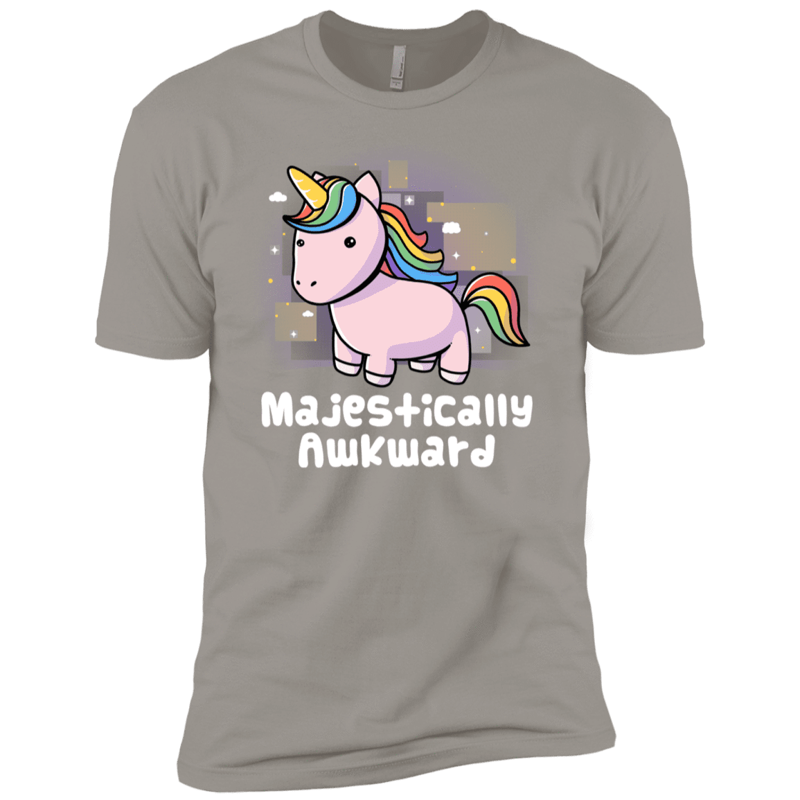 T-Shirts Light Grey / YXS Majestically Awkward Boys Premium T-Shirt