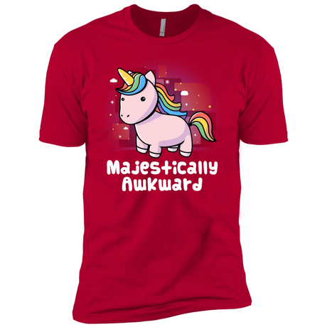 T-Shirts Red / YXS Majestically Awkward Boys Premium T-Shirt