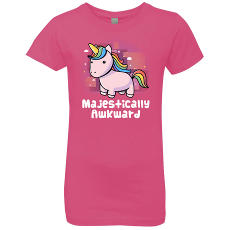 T-Shirts Hot Pink / YXS Majestically Awkward Girls Premium T-Shirt