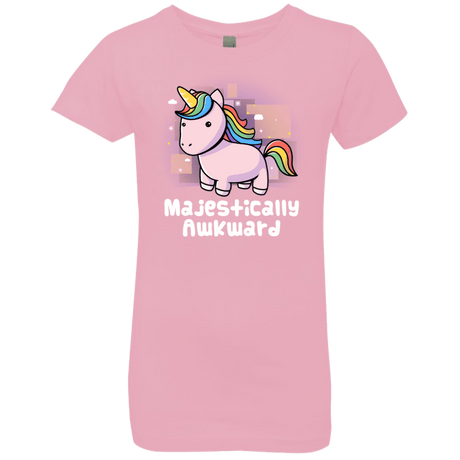 T-Shirts Light Pink / YXS Majestically Awkward Girls Premium T-Shirt