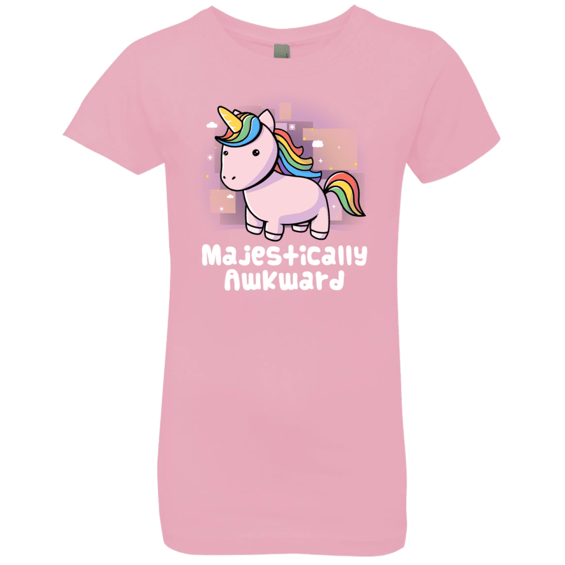 T-Shirts Light Pink / YXS Majestically Awkward Girls Premium T-Shirt