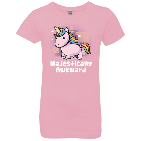 T-Shirts Light Pink / YXS Majestically Awkward Girls Premium T-Shirt