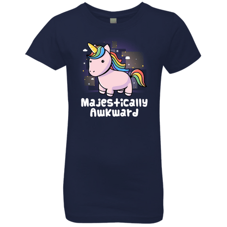 T-Shirts Midnight Navy / YXS Majestically Awkward Girls Premium T-Shirt