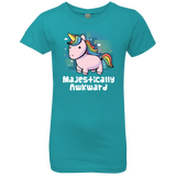 T-Shirts Tahiti Blue / YXS Majestically Awkward Girls Premium T-Shirt