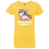 T-Shirts Vibrant Yellow / YXS Majestically Awkward Girls Premium T-Shirt