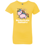 T-Shirts Vibrant Yellow / YXS Majestically Awkward Girls Premium T-Shirt