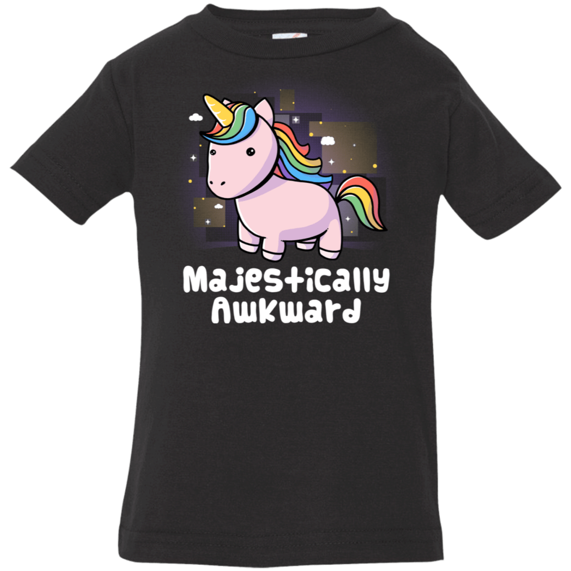 T-Shirts Black / 6 Months Majestically Awkward Infant Premium T-Shirt