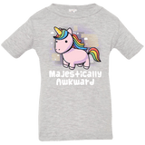 T-Shirts Heather Grey / 6 Months Majestically Awkward Infant Premium T-Shirt