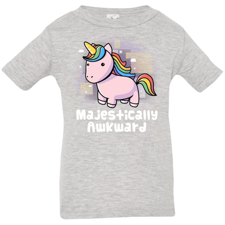 T-Shirts Heather Grey / 6 Months Majestically Awkward Infant Premium T-Shirt