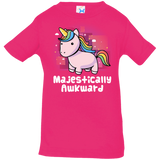 T-Shirts Hot Pink / 6 Months Majestically Awkward Infant Premium T-Shirt