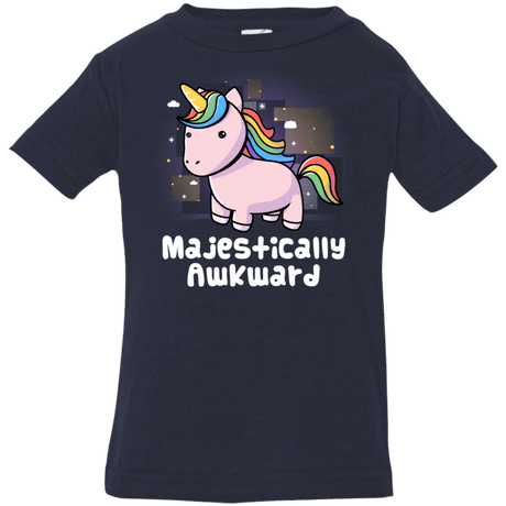 T-Shirts Navy / 6 Months Majestically Awkward Infant Premium T-Shirt
