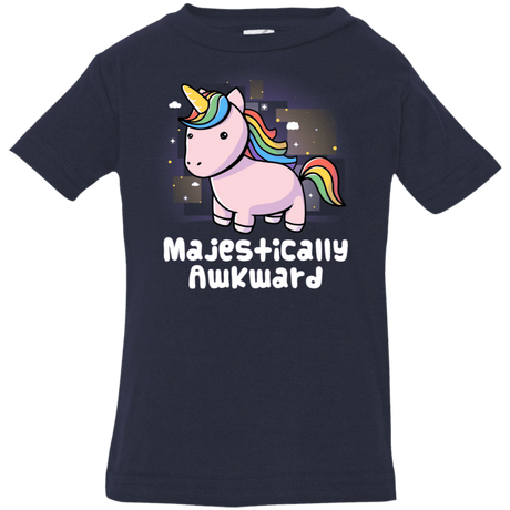 T-Shirts Navy / 6 Months Majestically Awkward Infant Premium T-Shirt